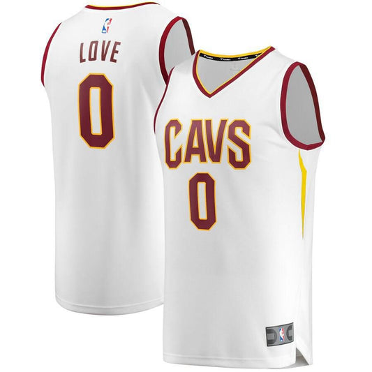 Cleveland Cavaliers Kevin Love Fanatics Branded Replica Fast Break Player Association Jersey Mens - White | Ireland T0405I7