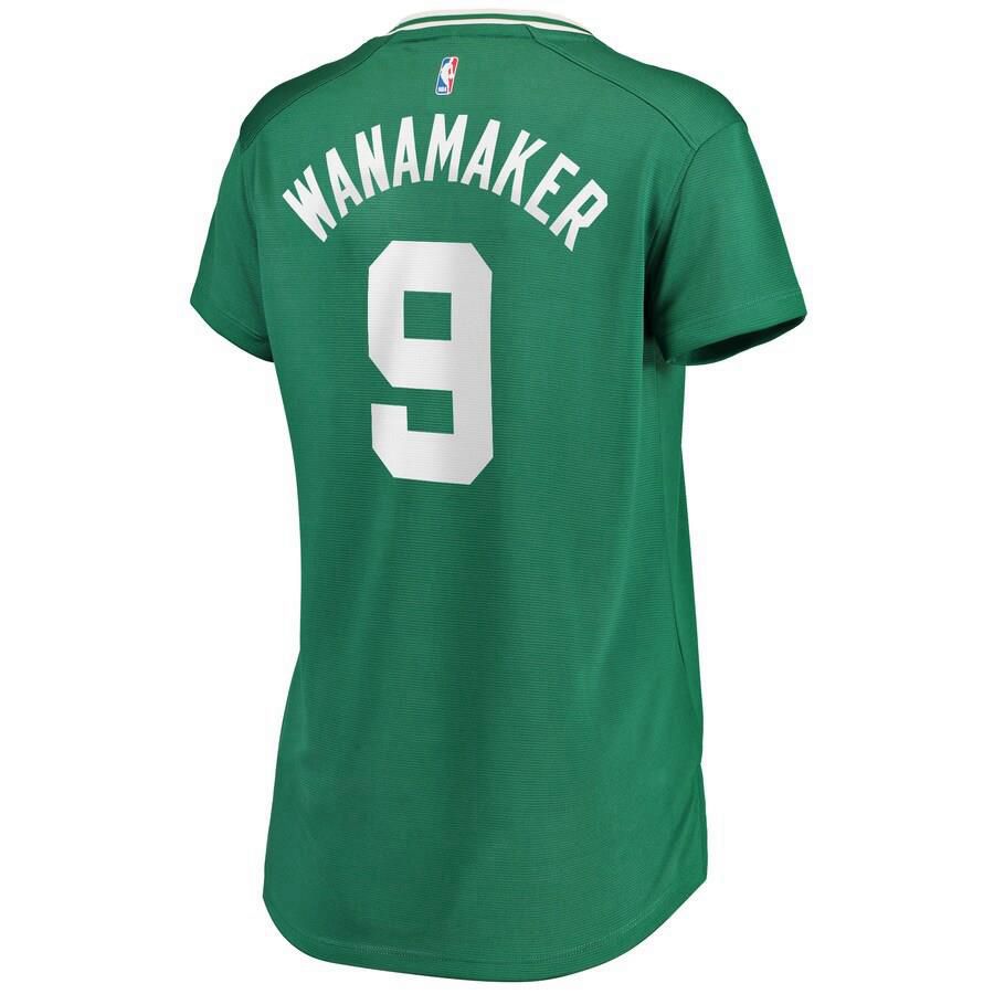 Boston Celtics Brad Wanamaker Fanatics Branded Replica Fast Break Player Icon Jersey Womens - Black | Ireland M5544D2
