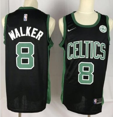 Boston Celtics #8 Kemba Walker Jersey Black