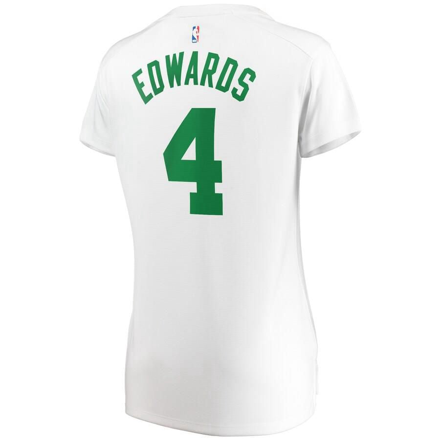 Boston Celtics Carsen Edwards Fanatics Branded Replica Fast Break Player Association Jersey Womens - White | Ireland Q1477L9