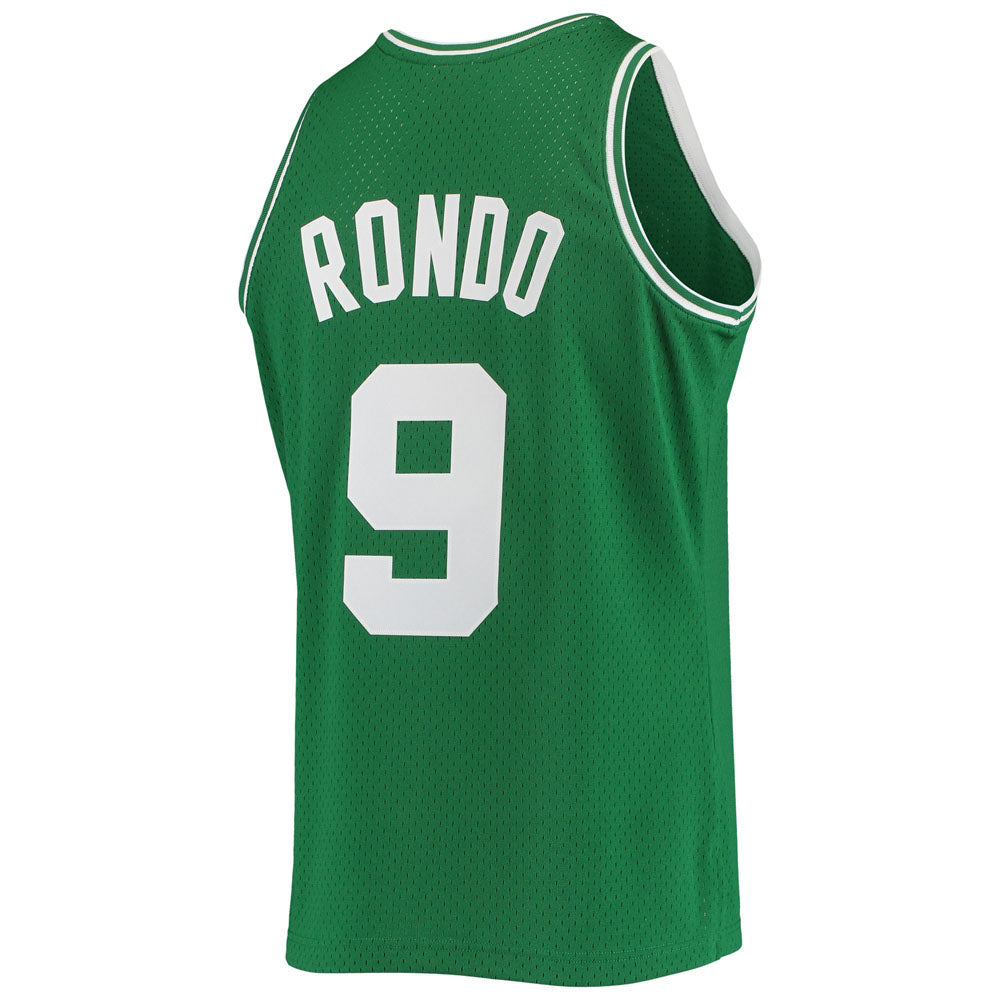 Men's Boston Celtics Rajon Rondo 2001-02 Hardwood Classics Jersey - Green