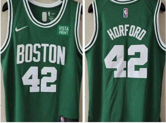 Boston Celtics #42 Al Horford 75th Jersey Green