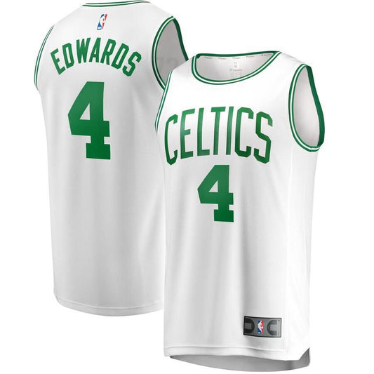 Boston Celtics Carsen Edwards Fanatics Branded Replica Fast Break Player Association Jersey Mens - White | Ireland I3945G7