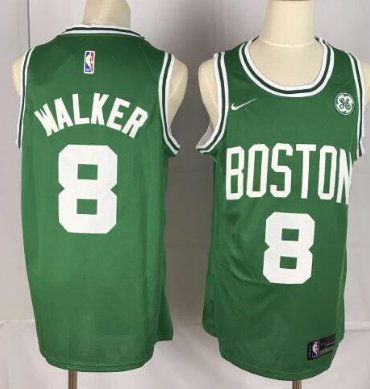 Boston Celtics #8 Kemba Walker Jersey Green