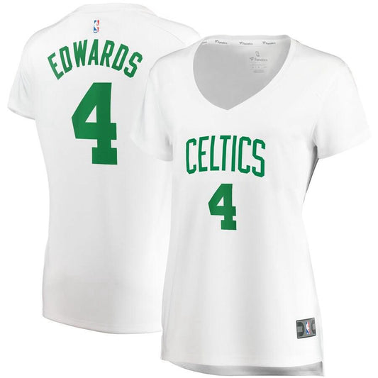 Boston Celtics Carsen Edwards Fanatics Branded Replica Fast Break Player Association Jersey Womens - White | Ireland Q1477L9