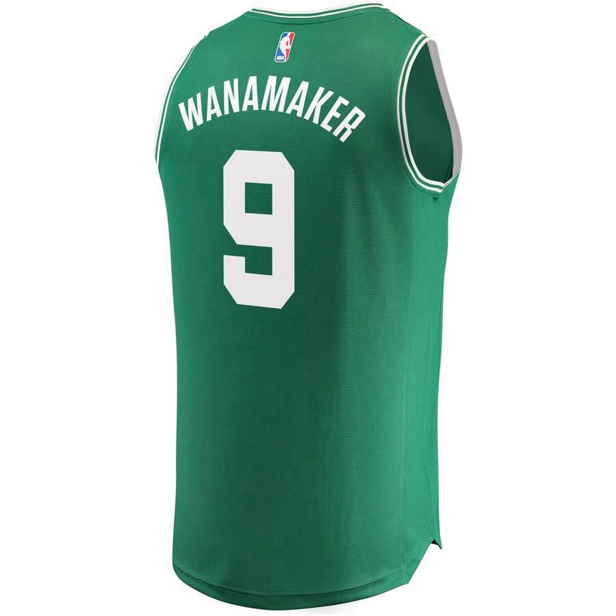 Boston Celtics Brad Wanamaker Fanatics Branded Replica Fast Break Icon Jersey Mens - Green | Ireland A2485R0