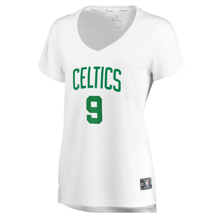 Boston Celtics Brad Wanamaker Fanatics Branded Replica Fast Break Player Association Jersey Womens - White | Ireland A7630S0