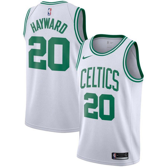 Boston Celtics Gordon Hayward Nike Swingman Icon Jersey Mens - White | Ireland A3240X2